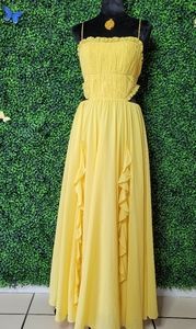 Amur Rayna Maxi yellow dress